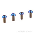 M5x10 Gr5 Ti-6Al-4V тытанавы шасцігранны разетка галавы балты